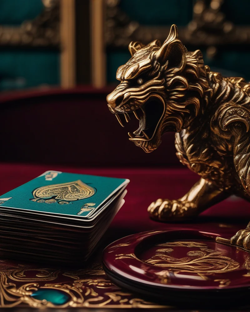 Dragon Tiger dealer table on Play 99 Exch